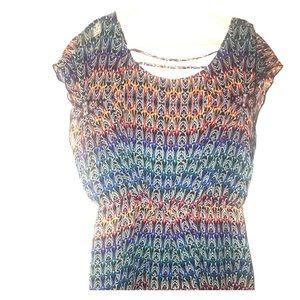 Colorful Geometric Dress